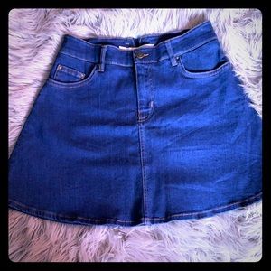 Zara denim skirt